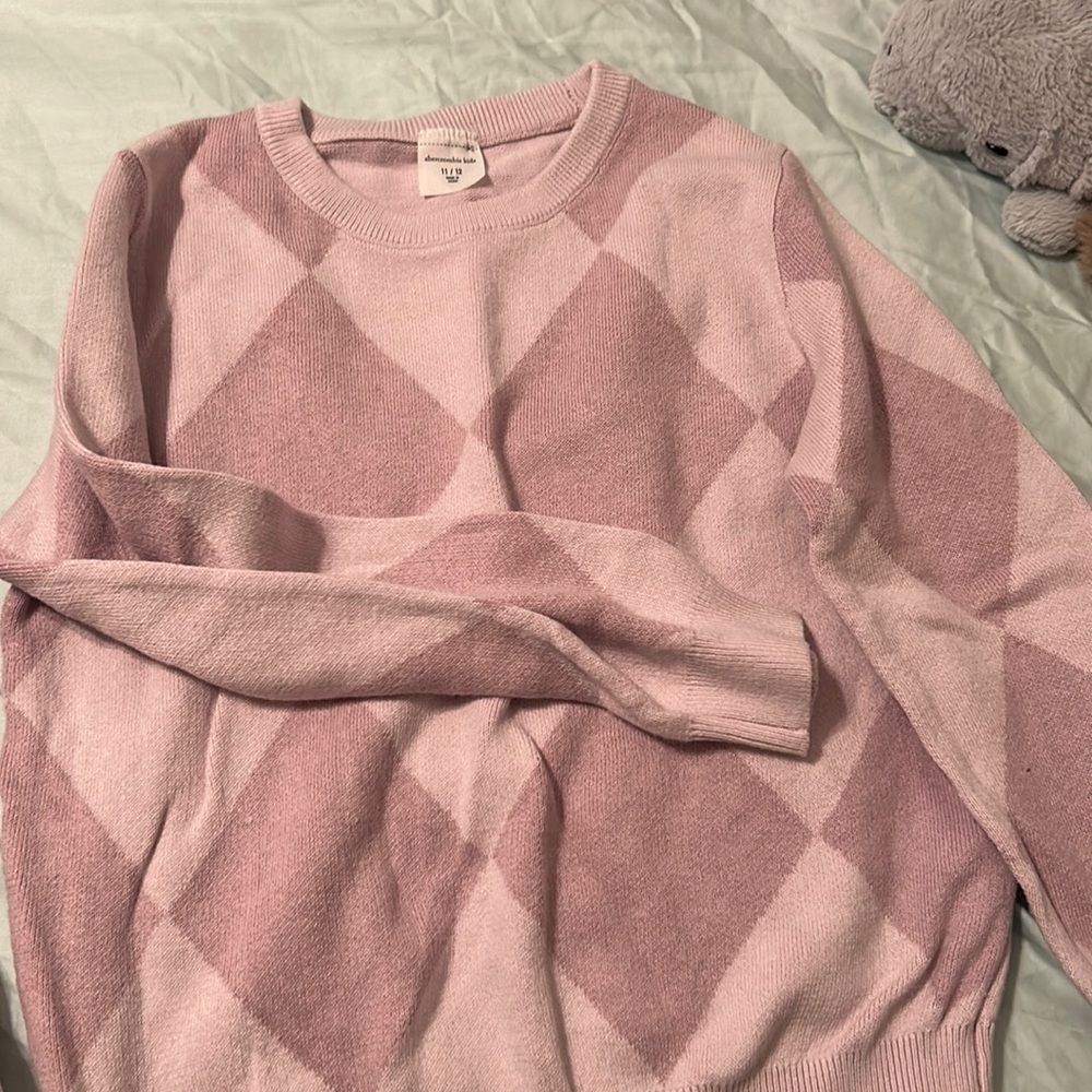 Abercrombie perfect condition only worn one size 1112 kids argyle sweater